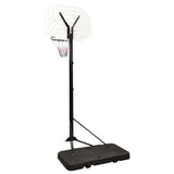 Basketball Stand White 258-363 cm Polyethylene