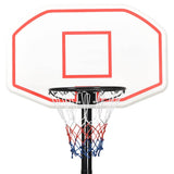 Basketball Stand White 258-363 cm Polyethylene