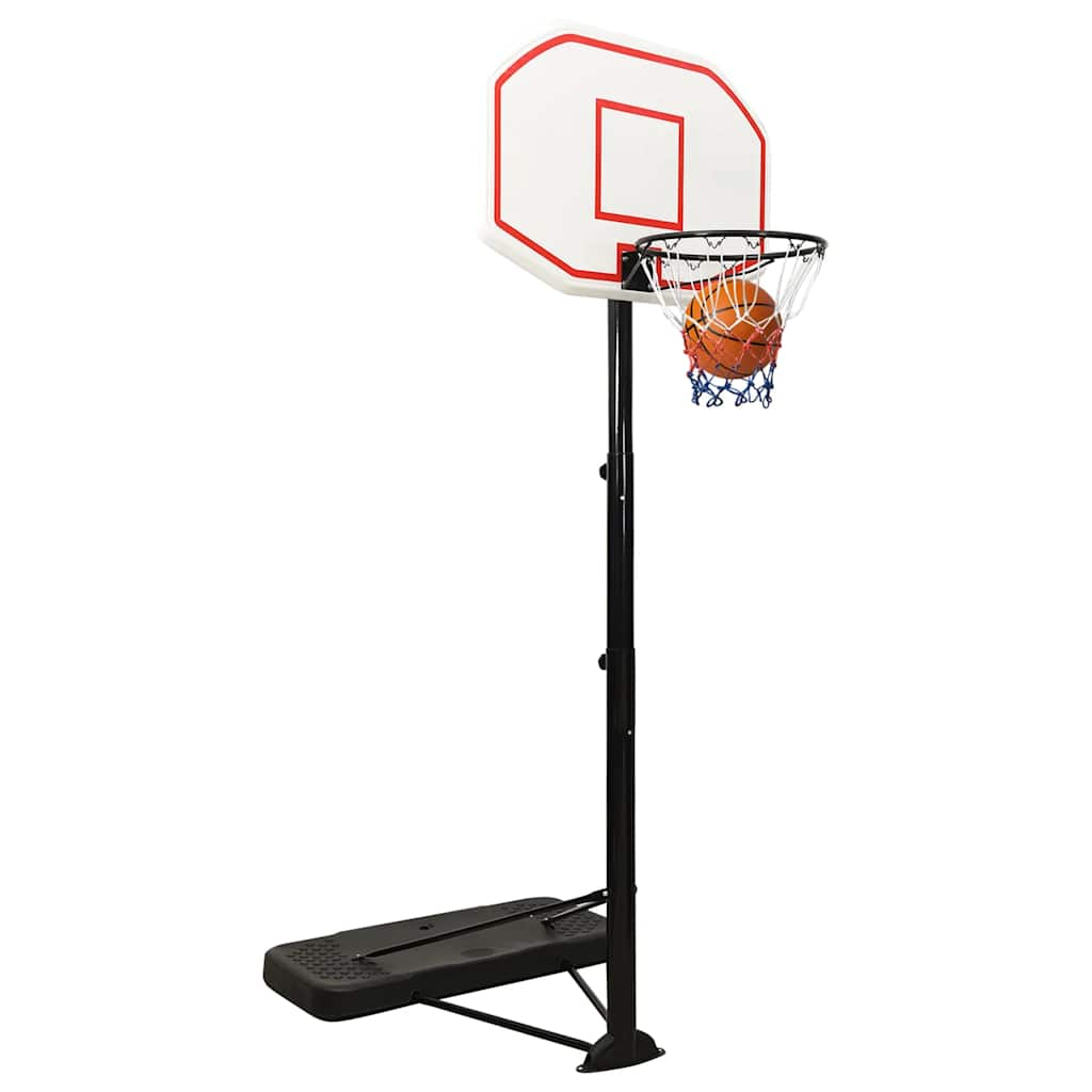 Support de basket-ball Blanc 258-363 cm Polyéthylène