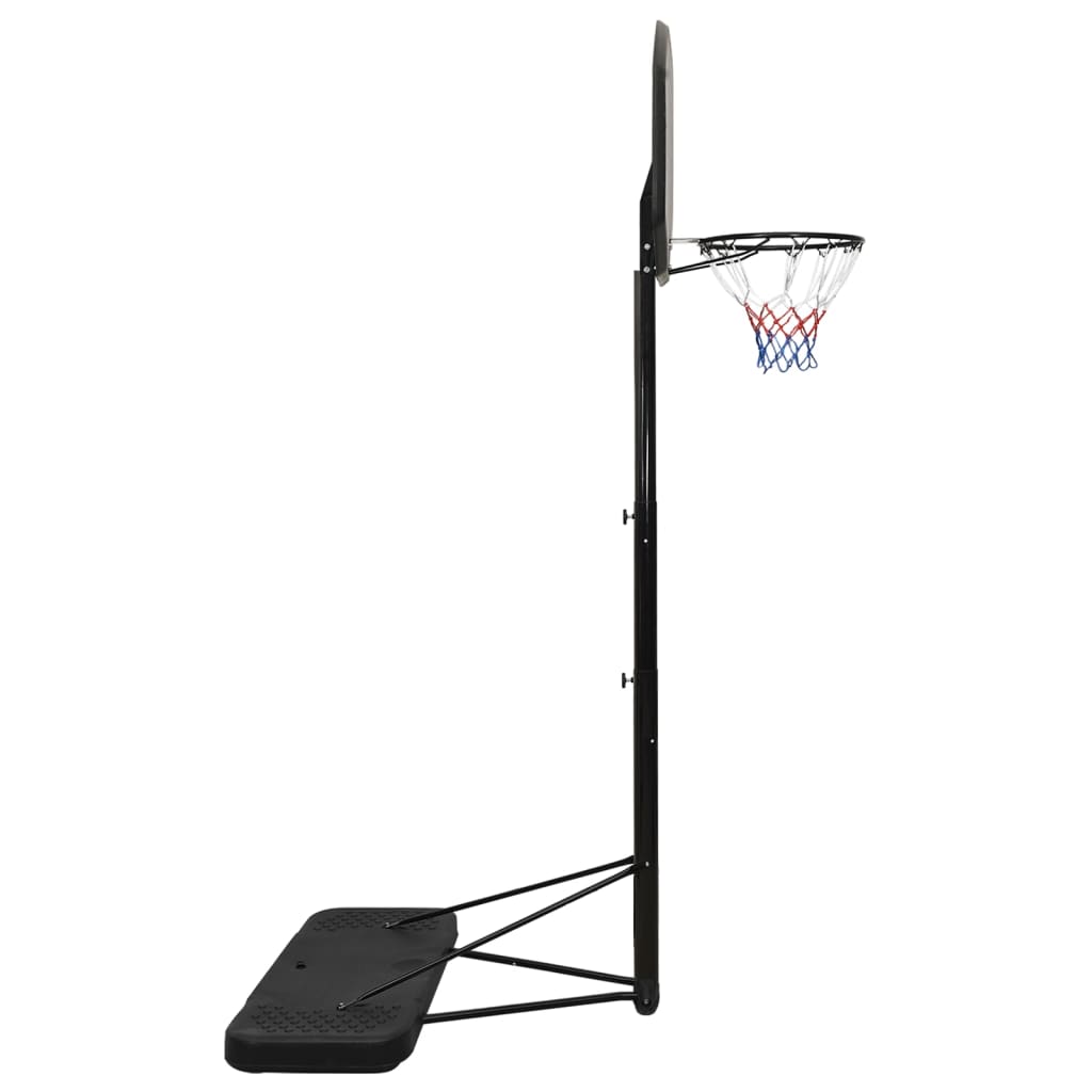 Support de basket-ball Noir 258-363 cm Polyéthylène