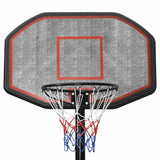 Support de basket-ball Noir 258-363 cm Polyéthylène