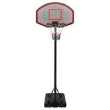 Support de basket-ball Noir 237-307 cm Polyéthylène