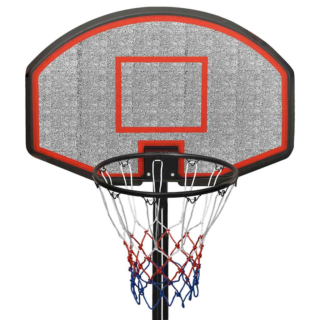 Support de basket-ball Noir 237-307 cm Polyéthylène