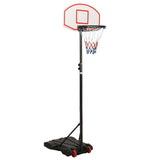 Support de basket-ball Blanc 216-250 cm Polyéthylène