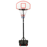 Support de basket-ball Blanc 216-250 cm Polyéthylène