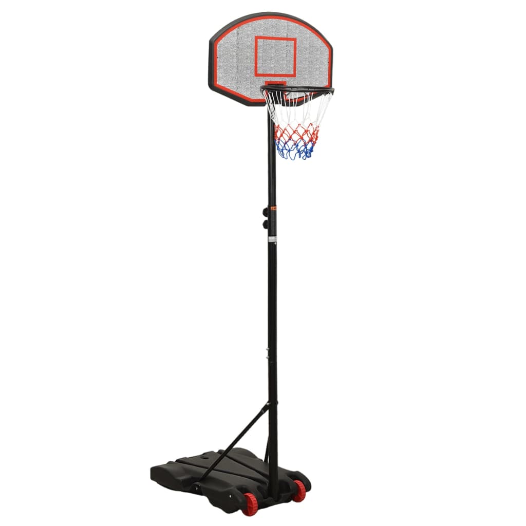 Support de basket-ball Noir 216-250 cm Polyéthylène