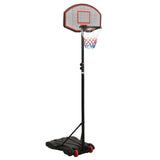 Support de basket-ball Noir 216-250 cm Polyéthylène