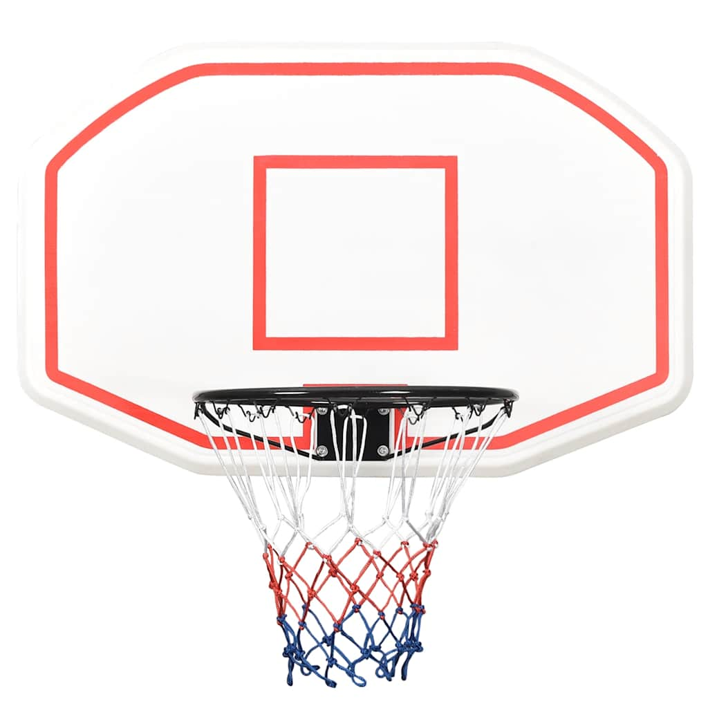 Panneau de basket-ball Blanc 109x71x3 cm Polyéthylène