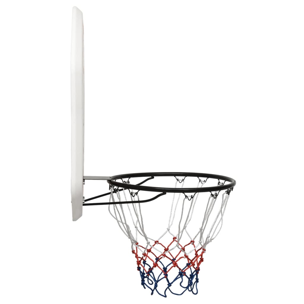 Panneau de basket-ball Blanc 109x71x3 cm Polyéthylène