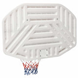 Panneau de basket-ball Blanc 109x71x3 cm Polyéthylène