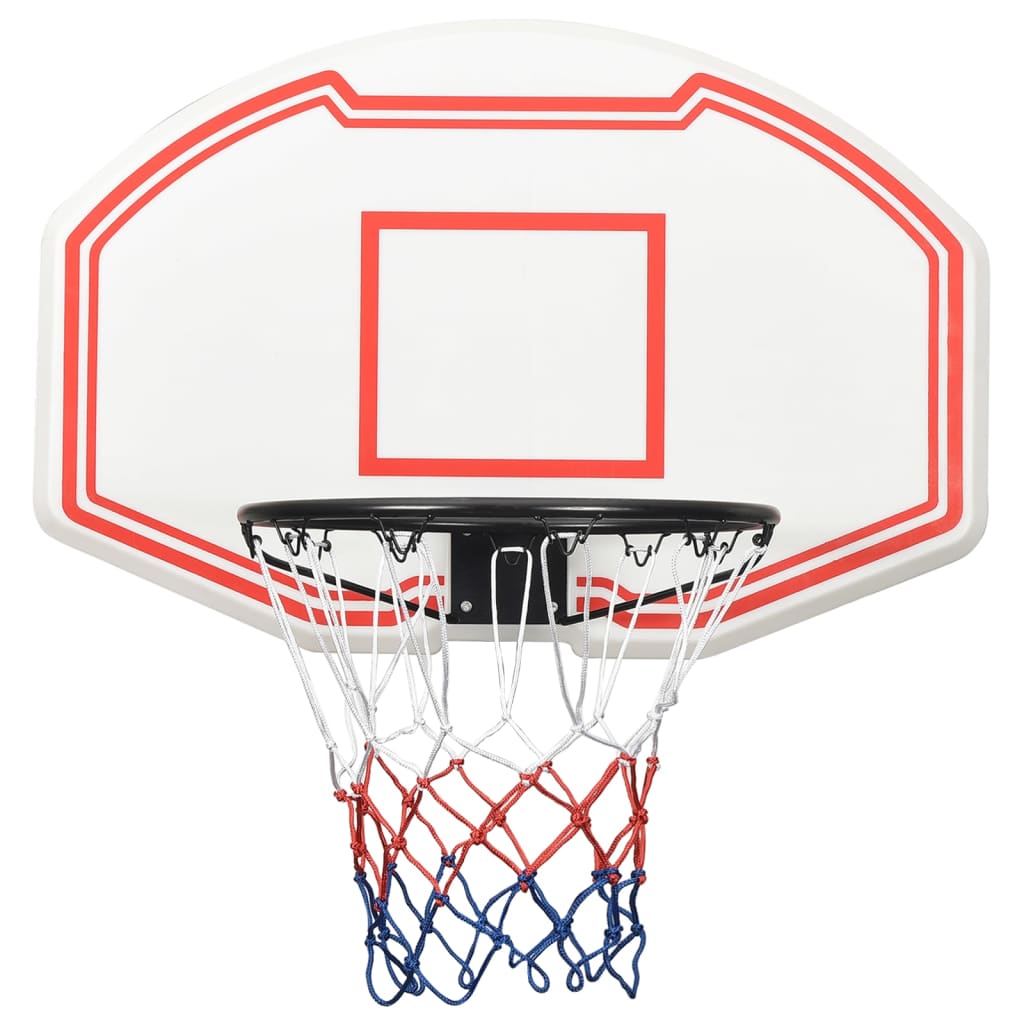 Basketball Backboard White 90x60x2 cm Polyethylene