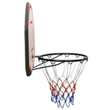 Black basketball backboard 90x60x2 cm Polyethylene