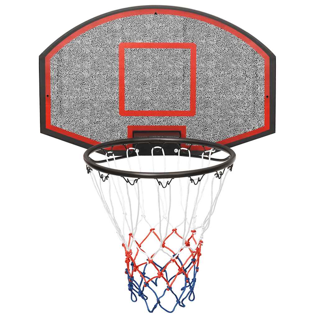 Black basketball backboard 71x45x2 cm Polyethylene