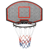 Black basketball backboard 71x45x2 cm Polyethylene