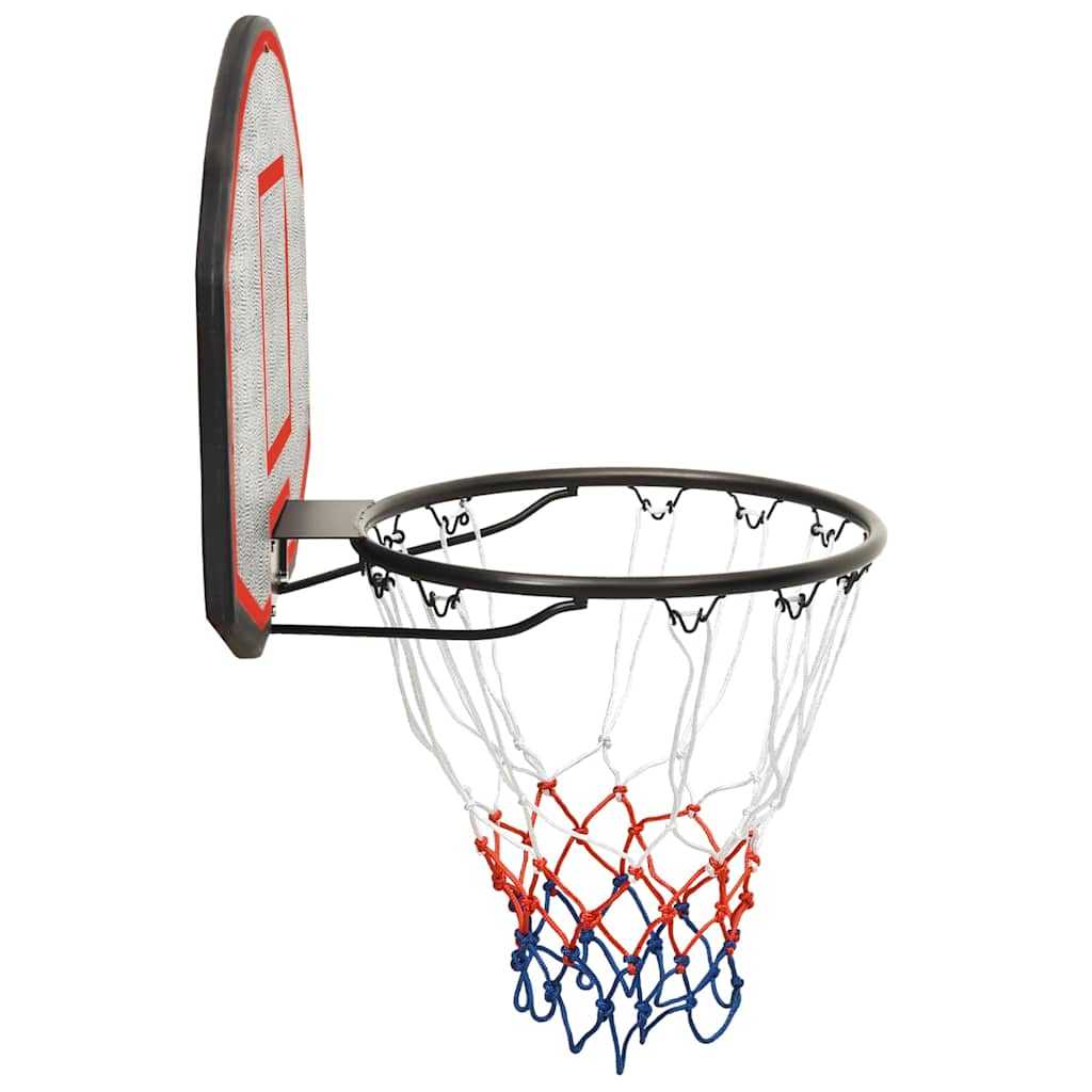 Black basketball backboard 71x45x2 cm Polyethylene