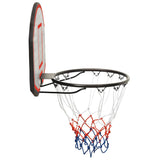 Black basketball backboard 71x45x2 cm Polyethylene