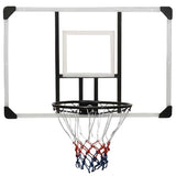 Transparentes Basketball-Rückbrett 106 x 69 x 3 cm aus Polycarbonat