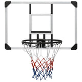 Transparentes Basketball-Rückbrett 90x60x2,5 cm aus Polycarbonat