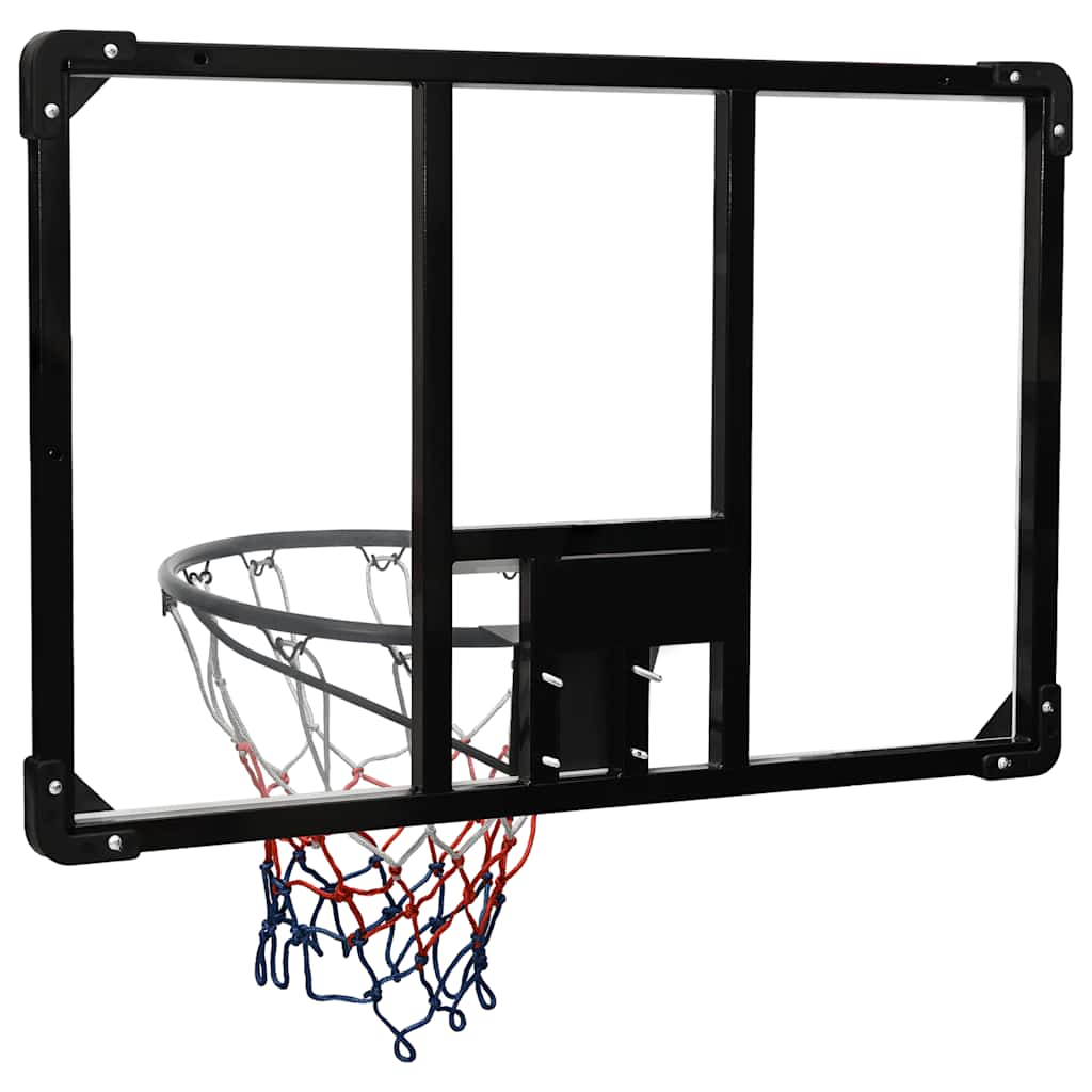 Transparentes Basketball-Rückbrett 90x60x2,5 cm aus Polycarbonat