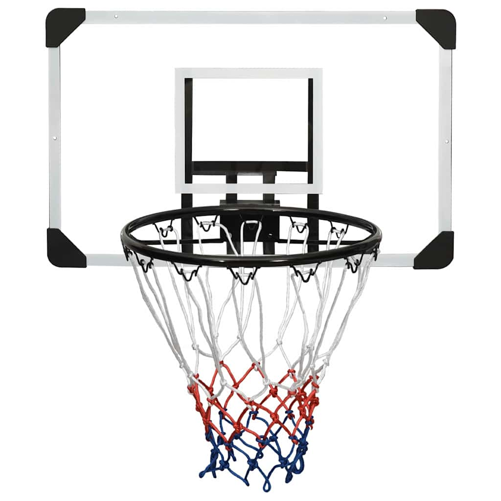 Basketball backboard Transparent 71x45x2.5 cm Polycarbonate