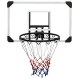 Basketball-Rückwand Transparent 71x45x2,5 cm Polycarbonat