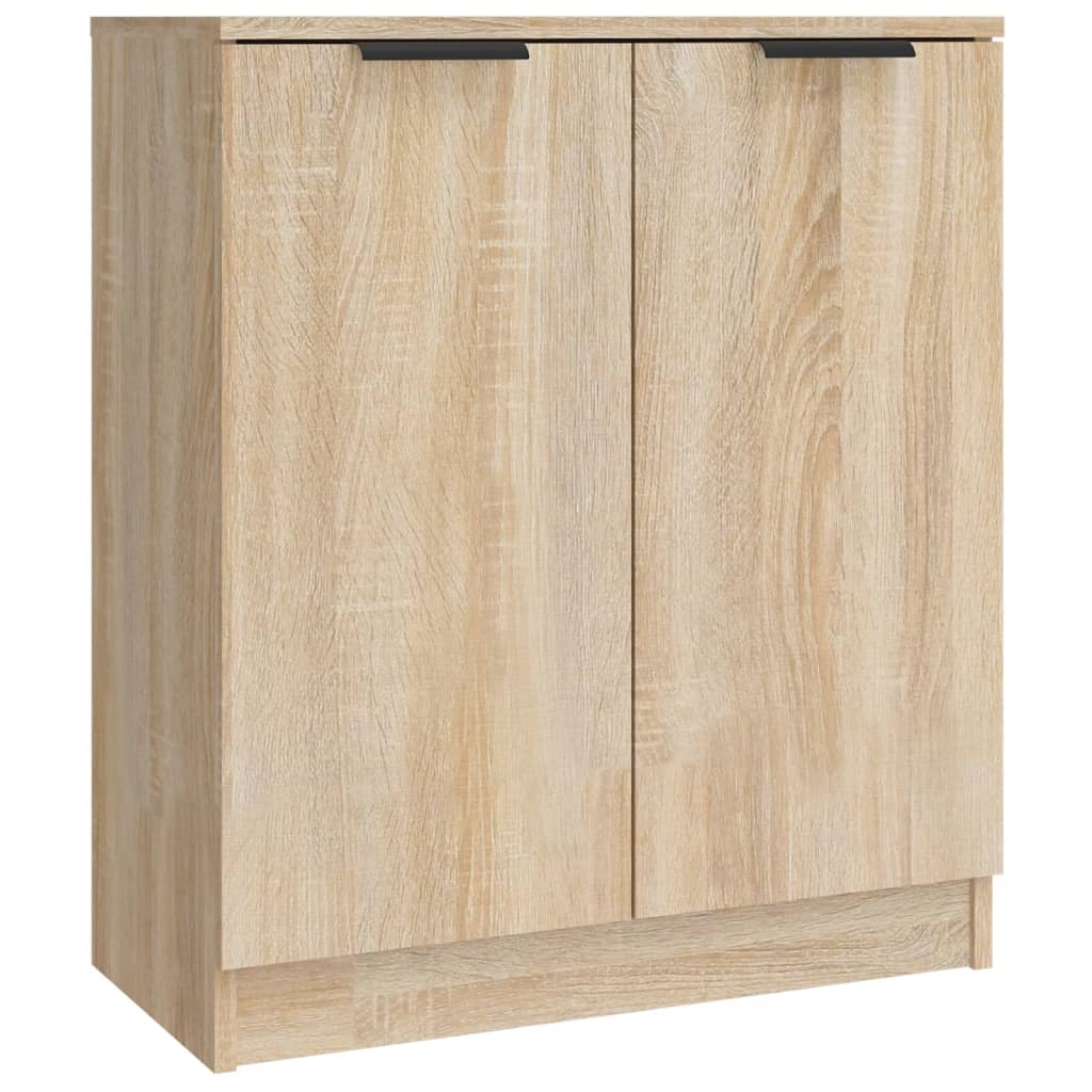 3 pcs Sideboards Sonoma Oak Engineered Wood