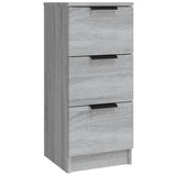 Sideboards 3 Stk. Sonomagrau Holzwerkstoff