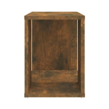 Meuble TV Chêne fumé 60x24x32 cm Bois d'ingénierie