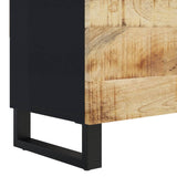 Meuble TV 105x33x46 cm Bois massif de manguier