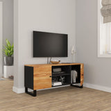 Meuble TV 105x33x46 cm Bois d'acacia massif