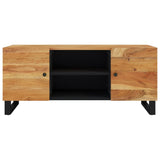 Meuble TV 105x33x46 cm Bois d'acacia massif