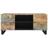 Meuble TV 105x33x46 cm Bois massif de récupération