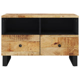 Meuble TV 70x33x46 cm Bois massif de manguier