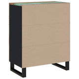 Sideboard 60x33x75 cm Massives Altholz