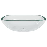 Lavabo Verre 42x42x14 cm Transparent