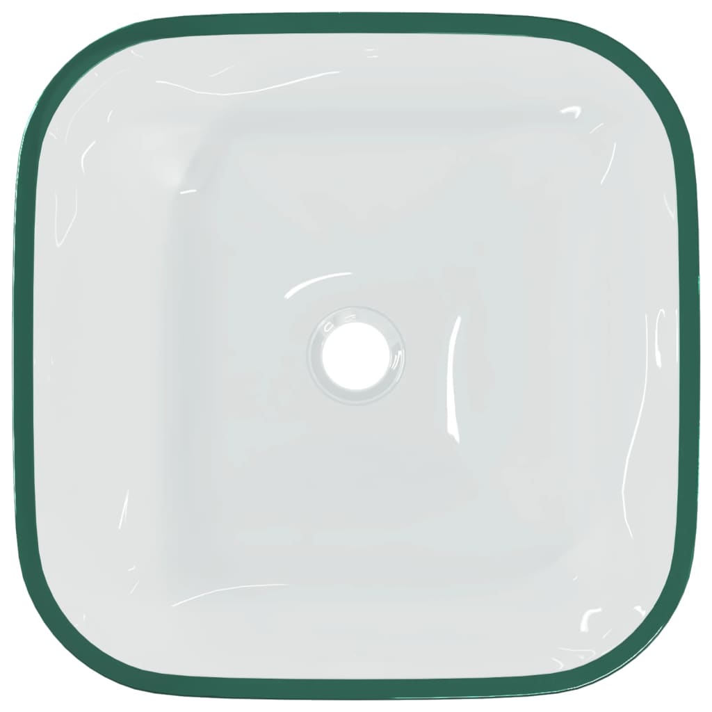 Lavabo Verre 42x42x14 cm Transparent