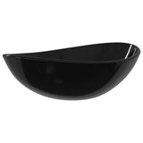 Lavabo Verre trempé 54,5x35x15,5 cm Noir