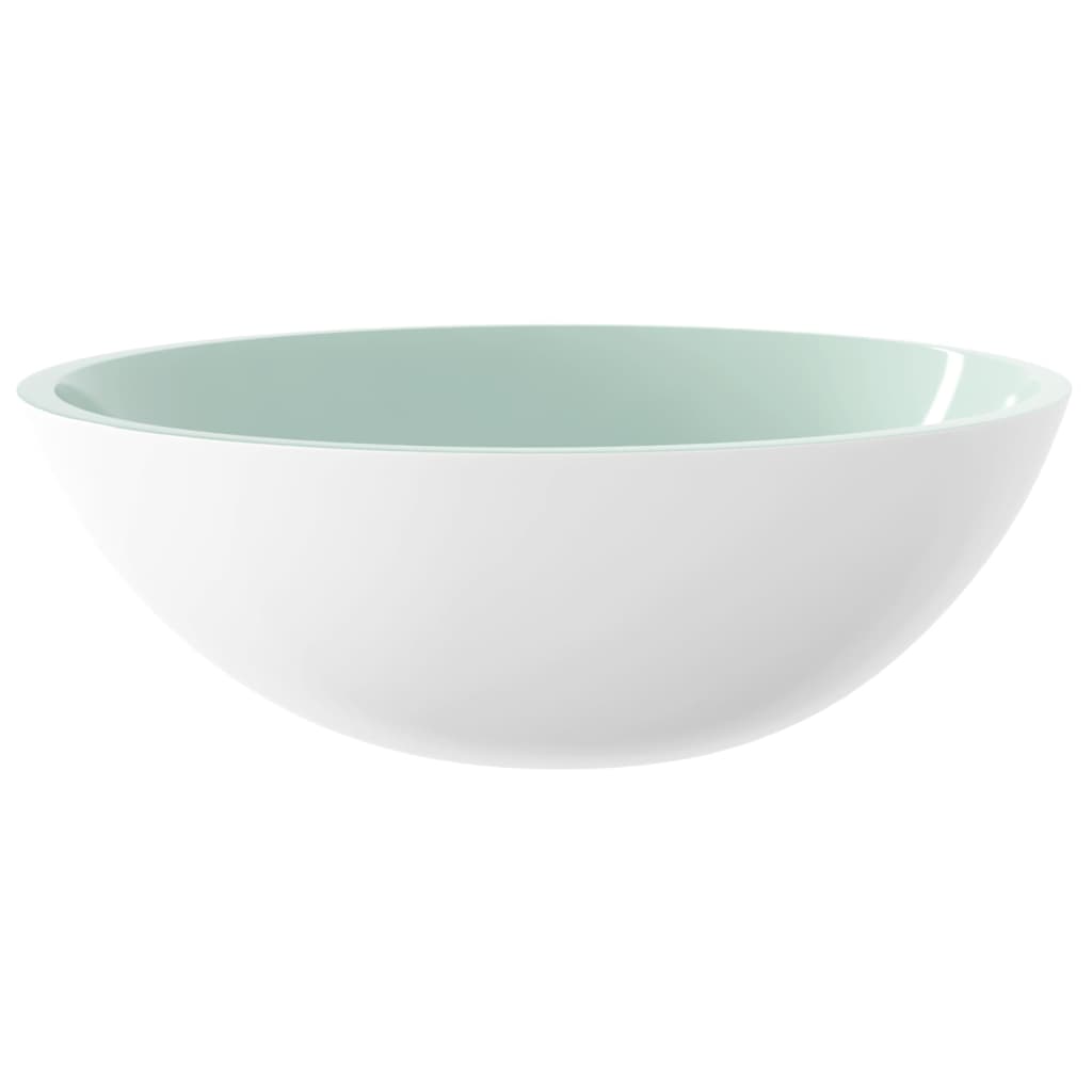 Lavabo Verre 50x37x14 cm Blanc