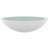 Lavabo Verre 50x37x14 cm Blanc