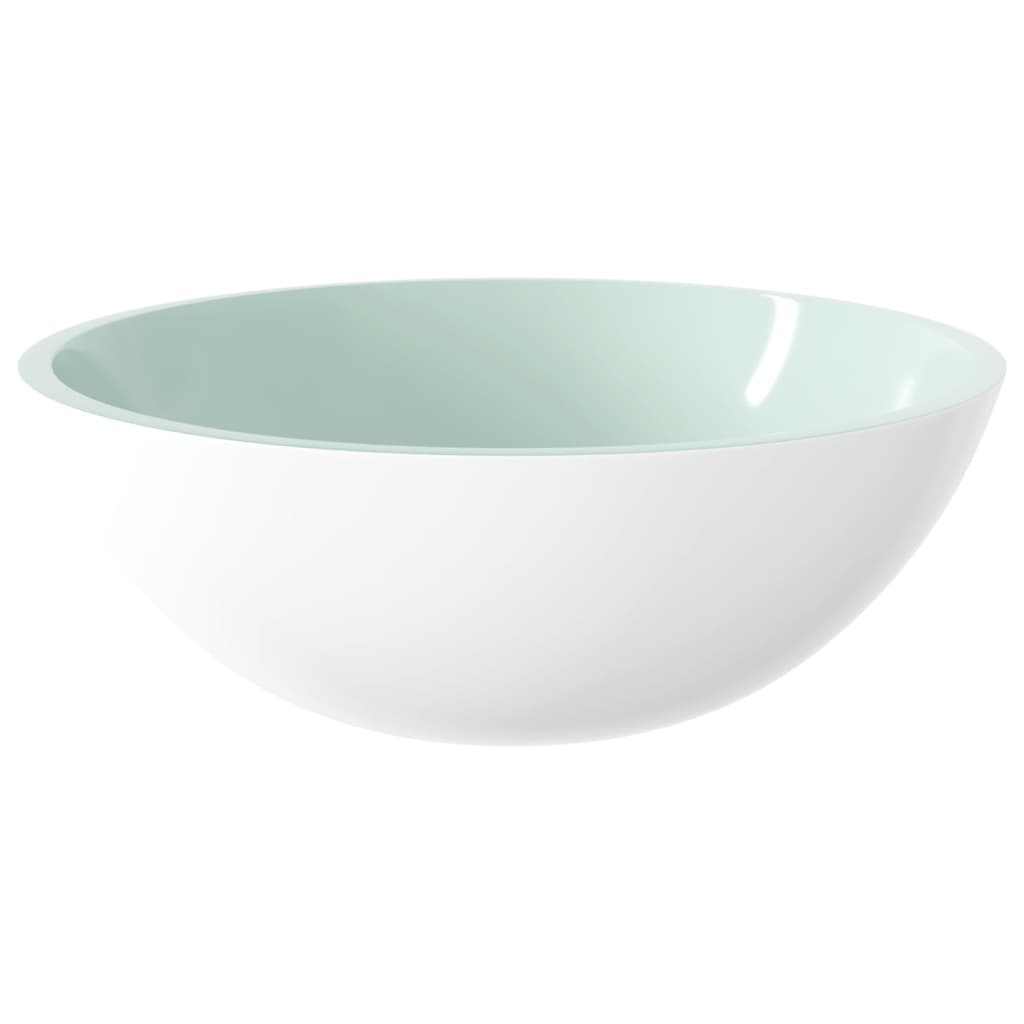 Lavabo Verre 50x37x14 cm Blanc