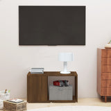 Meuble TV Chêne marron 60x24x32 cm Bois d'ingénierie