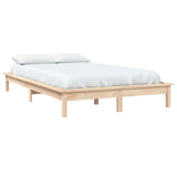 Cadre de lit sans matelas 160x200 cm bois massif