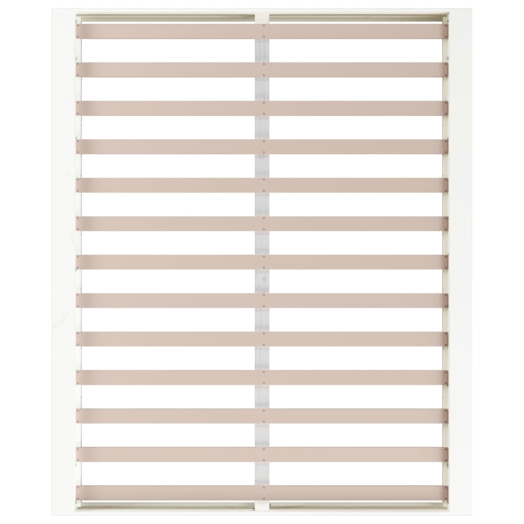 Cadre de lit sans matelas blanc 120x200 cm bois massif