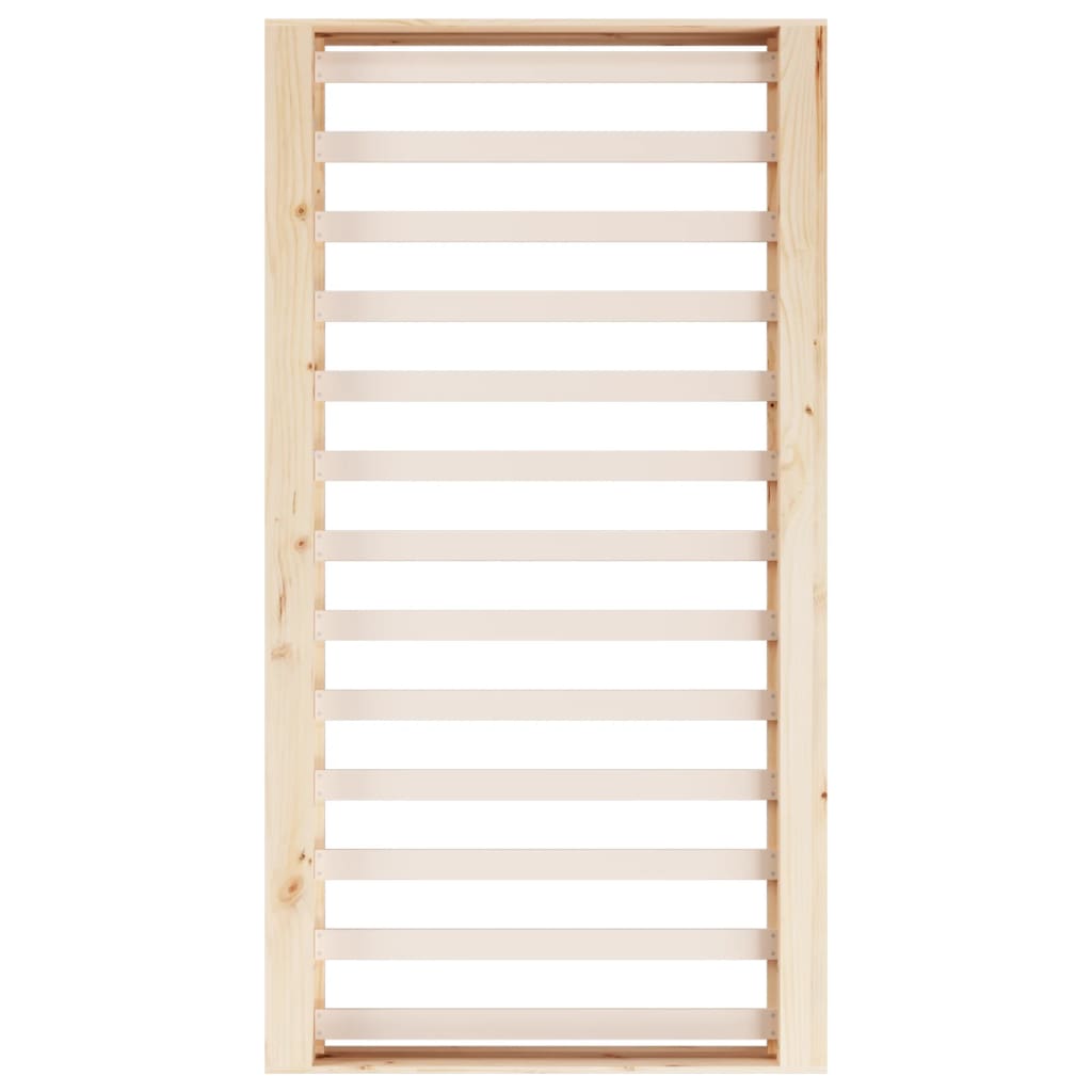 Cadre de lit sans matelas 90x200 cm bois massif