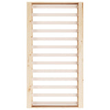 Cadre de lit sans matelas 75x190 cm bois massif