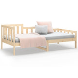 Lit de jour sans matelas 90x200 cm bois de pin massif