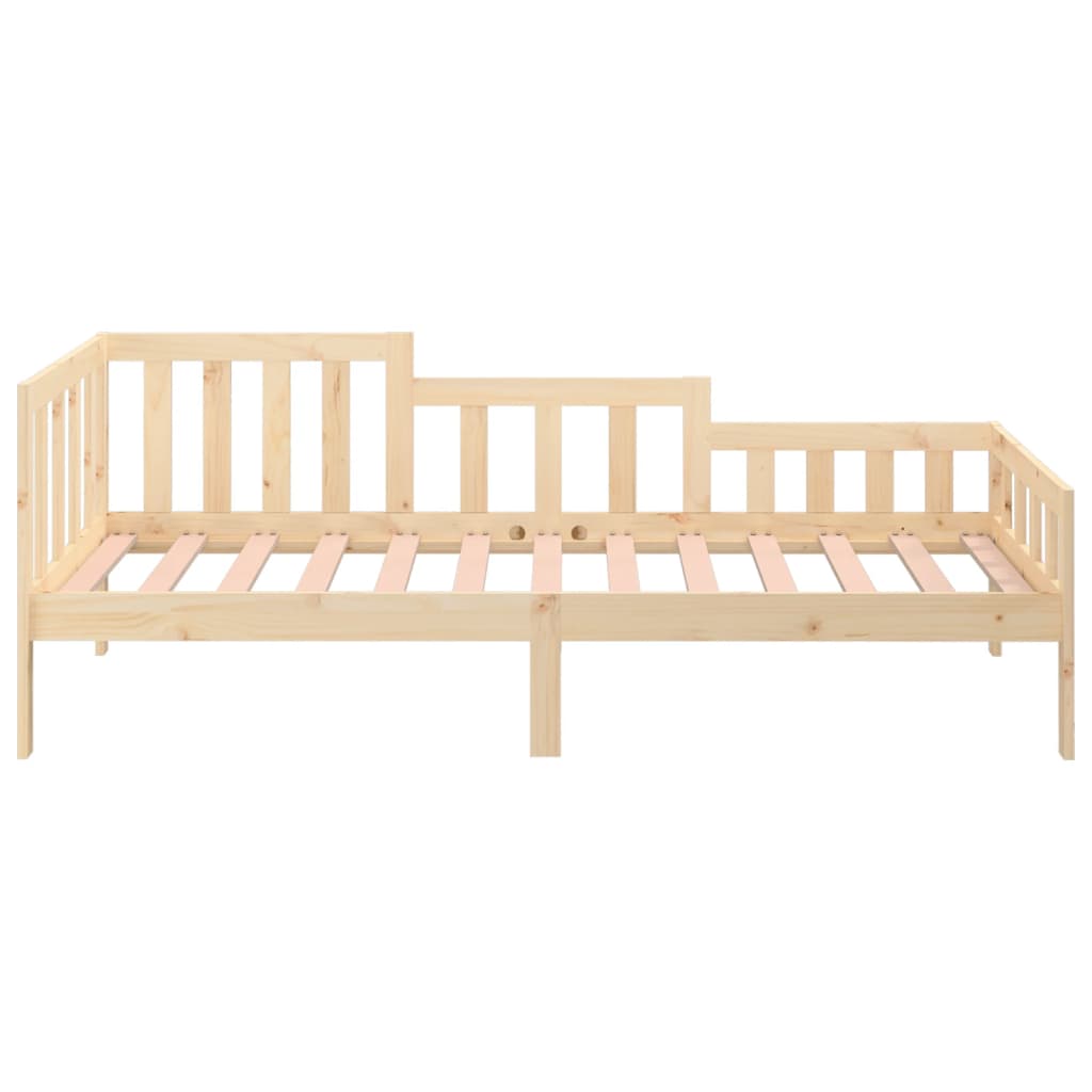 Lit de jour sans matelas 90x200 cm bois de pin massif