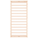 Cadre de lit sans matelas 90x200 cm bois massif