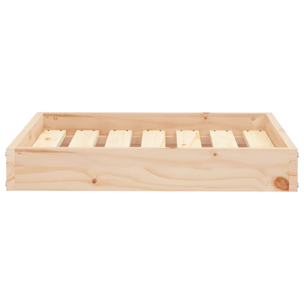 Dog bed 61.5x49x9 cm Solid pine wood