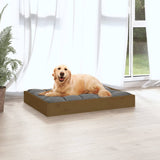 Dog bed Honey brown 71.5x54x9 cm Solid pine wood